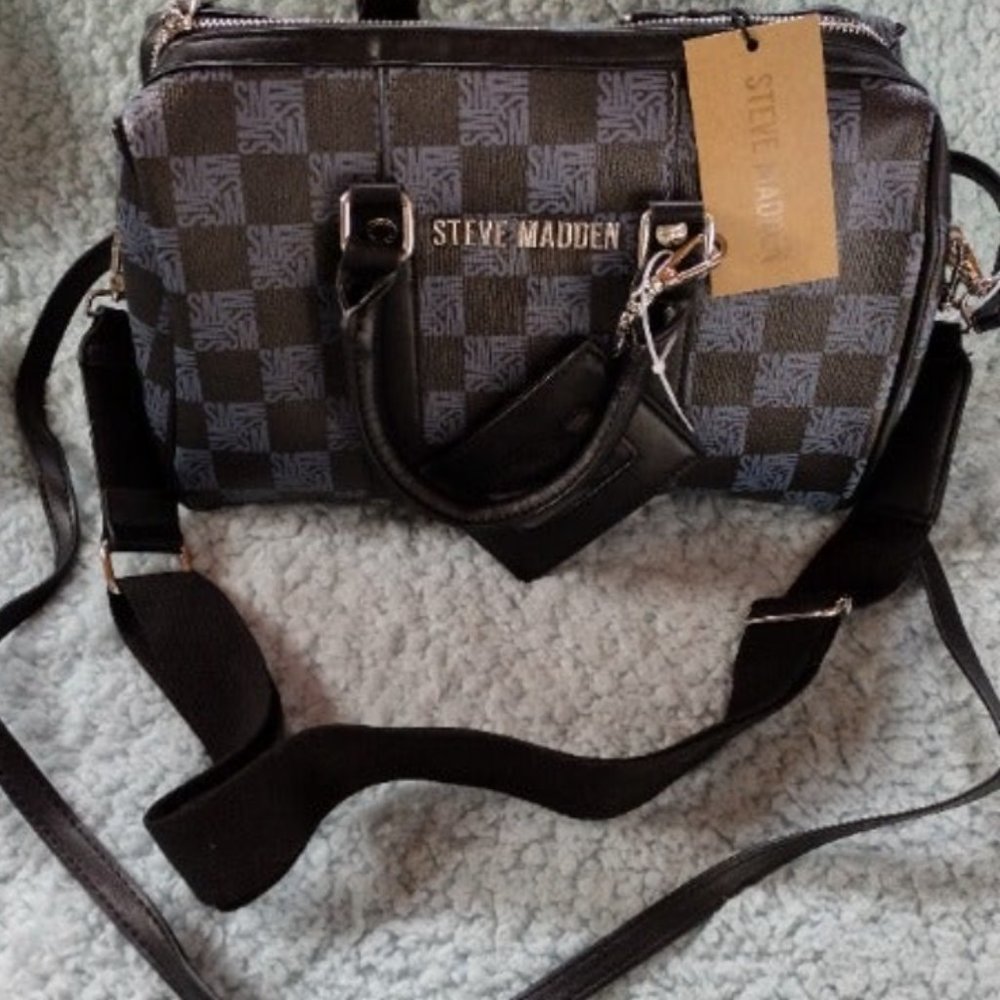 Steve Madden Checker Handbag